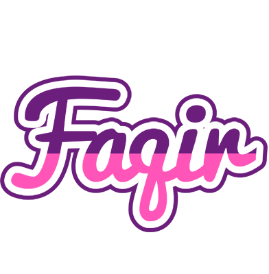 Faqir cheerful logo