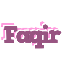 Faqir relaxing logo