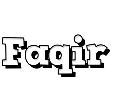 Faqir snowing logo
