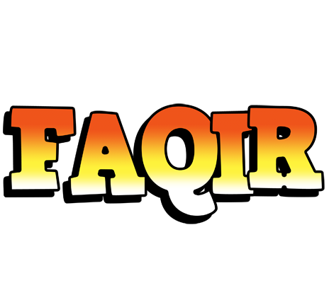 Faqir sunset logo