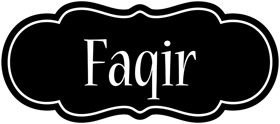 Faqir welcome logo