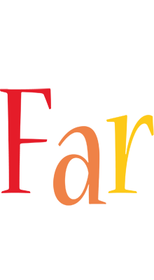 Far birthday logo
