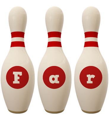 Far bowling-pin logo