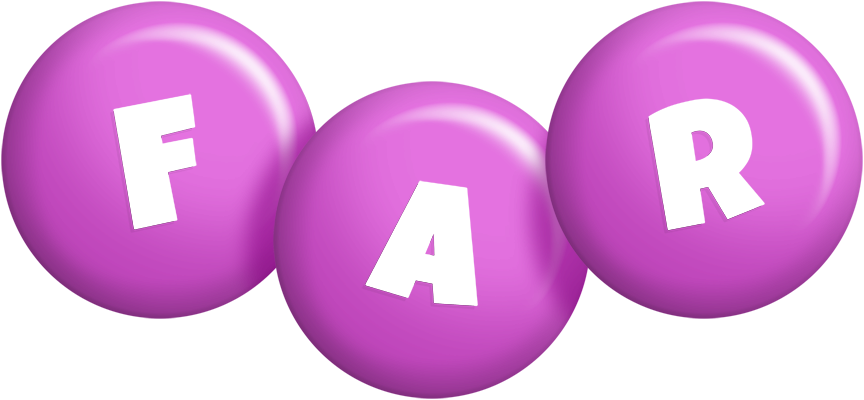 Far candy-purple logo