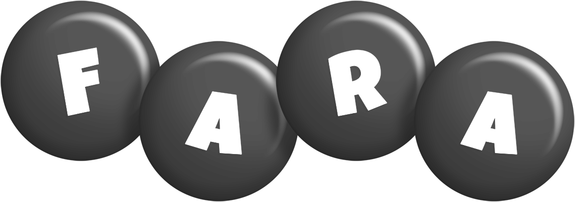 Fara candy-black logo