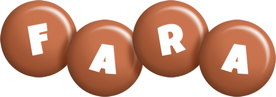 Fara candy-brown logo