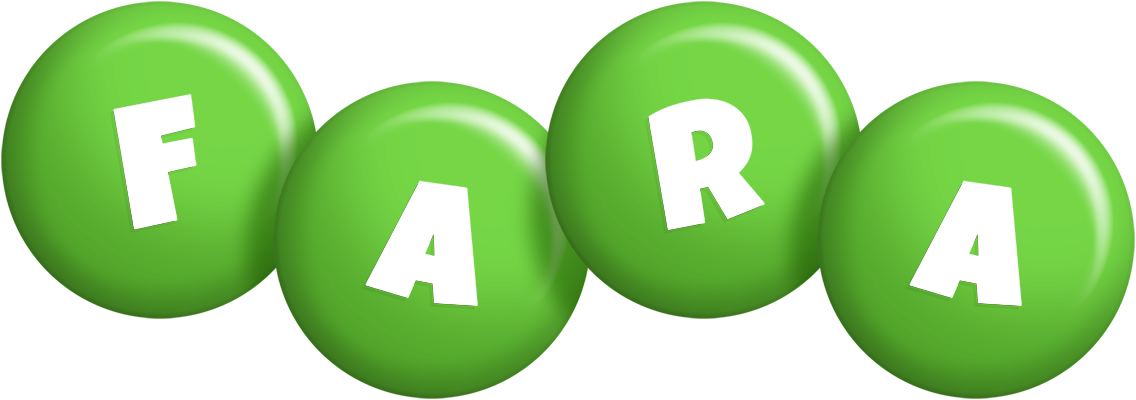 Fara candy-green logo
