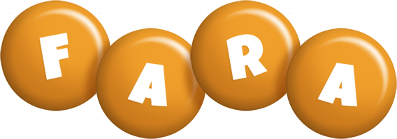 Fara candy-orange logo