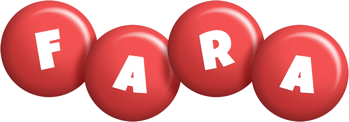 Fara candy-red logo