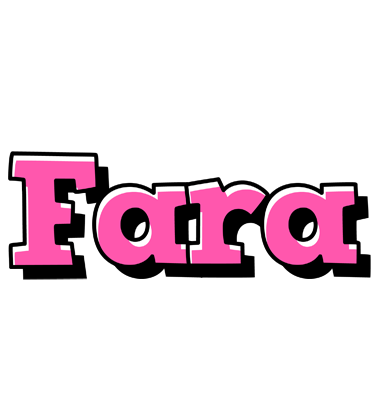 Fara girlish logo