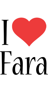 Fara i-love logo