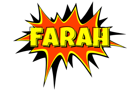 Farah bazinga logo
