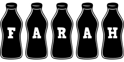 Farah bottle logo