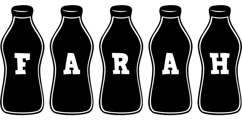 Farah bottle logo