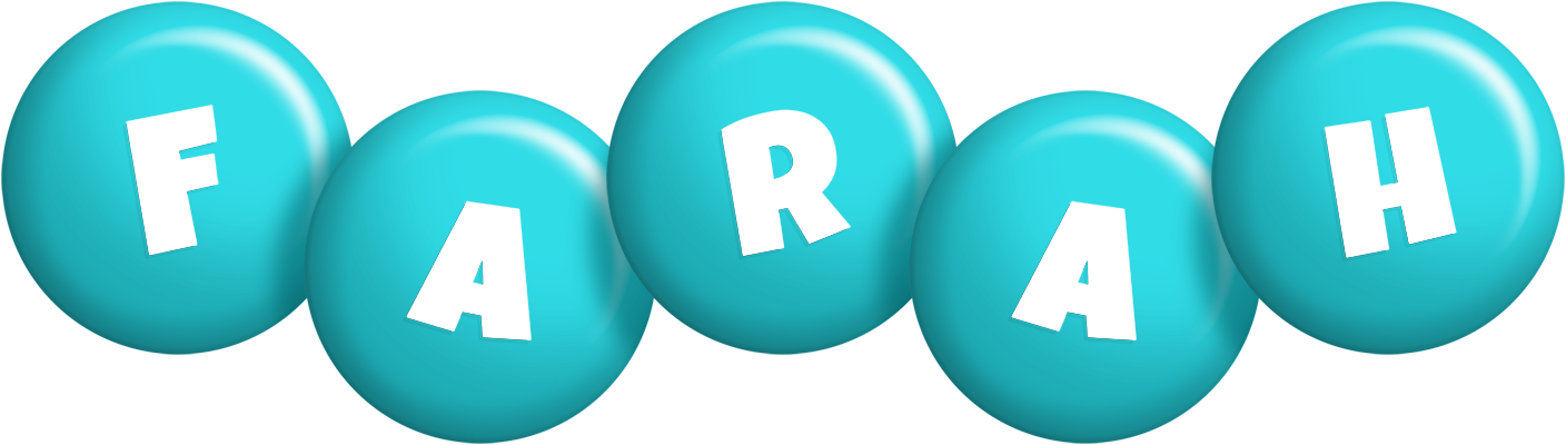Farah candy-azur logo
