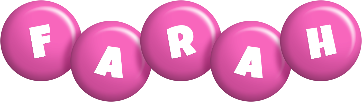 Farah candy-pink logo