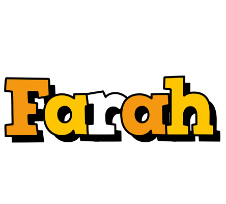 Farah cartoon logo