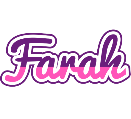Farah cheerful logo