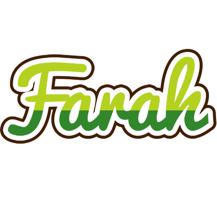 Farah golfing logo