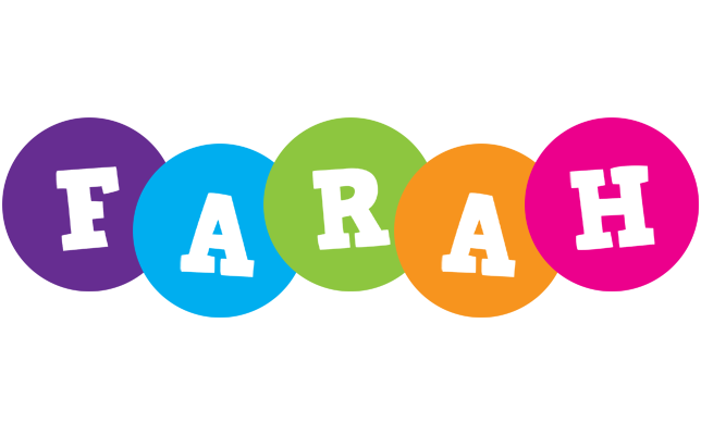 Farah happy logo