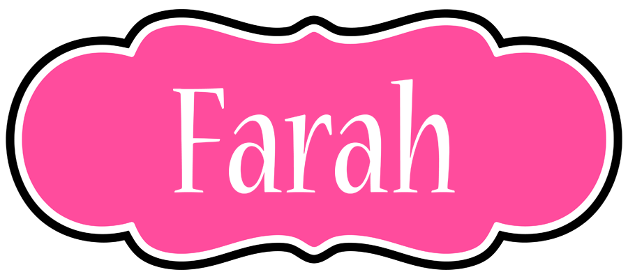Farah invitation logo