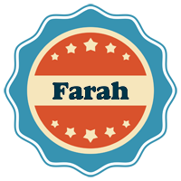 Farah labels logo