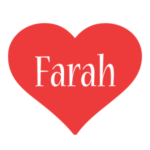 Farah love logo