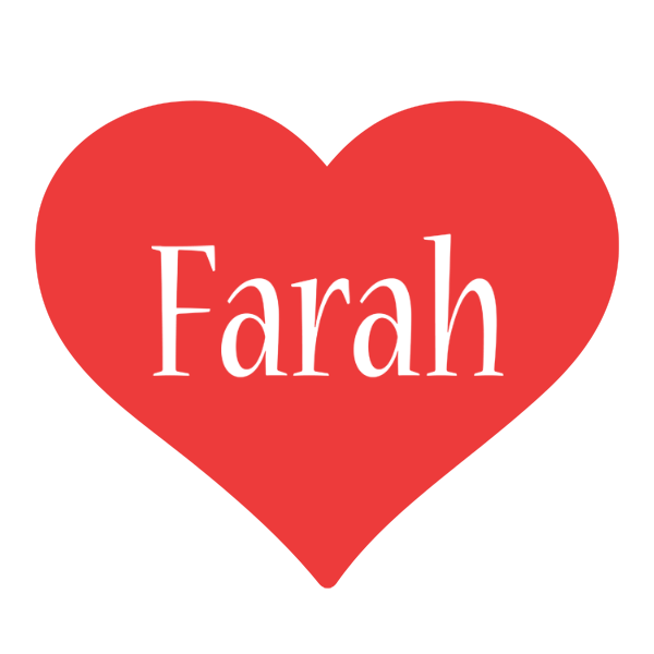 Farah love logo