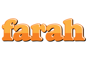 Farah orange logo