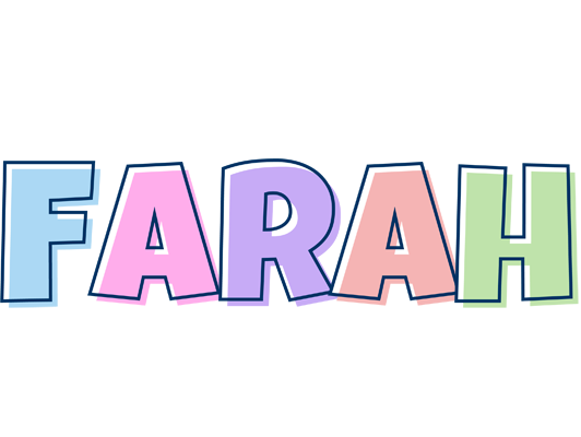 Farah pastel logo