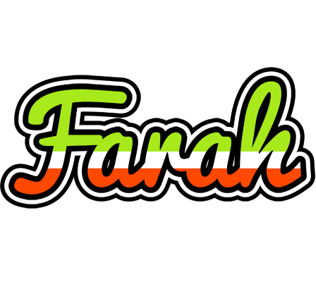 Farah superfun logo