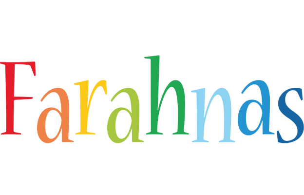 Farahnas birthday logo