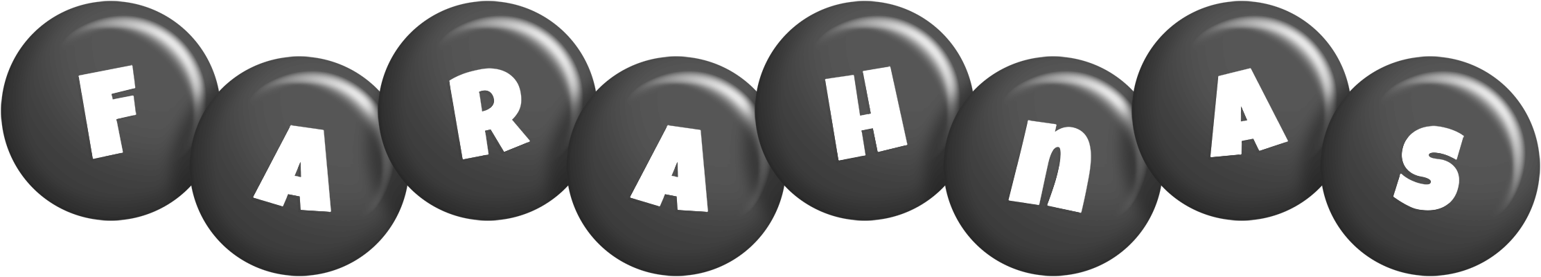 Farahnas candy-black logo