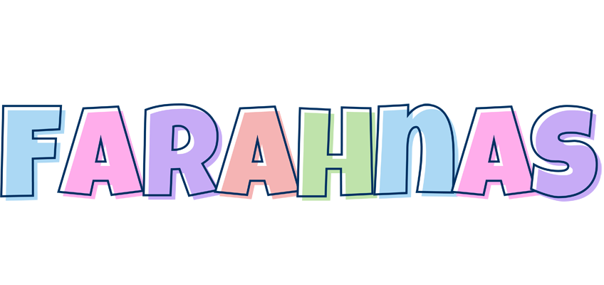 Farahnas pastel logo
