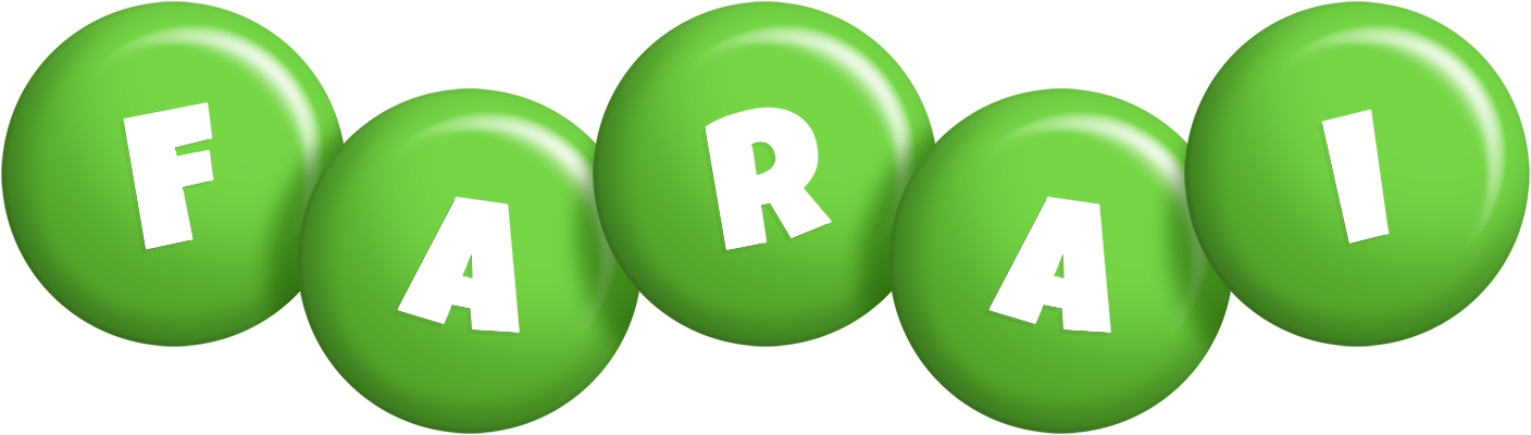 Farai candy-green logo