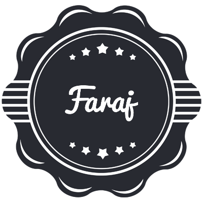 Faraj badge logo
