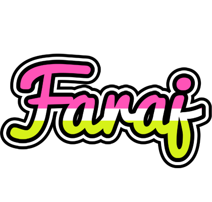 Faraj candies logo