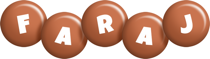Faraj candy-brown logo