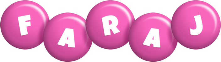 Faraj candy-pink logo