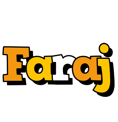 Faraj cartoon logo