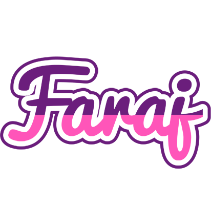 Faraj cheerful logo