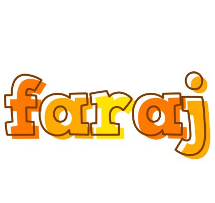 Faraj desert logo