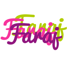 Faraj flowers logo