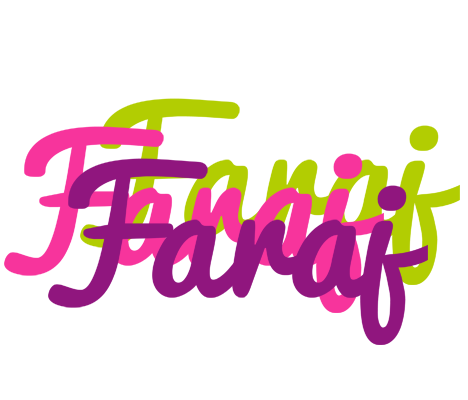 Faraj flowers logo