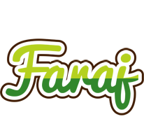 Faraj golfing logo