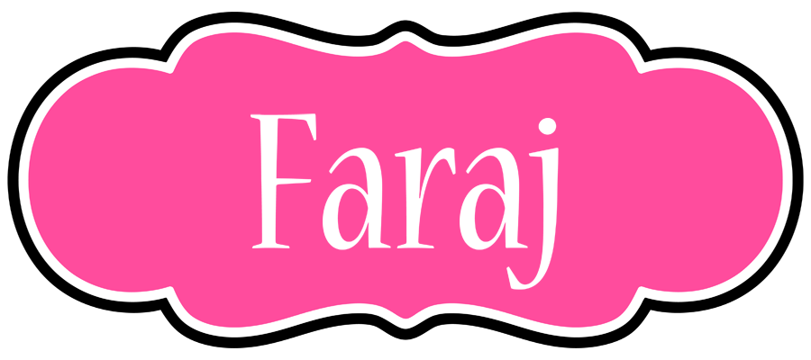 Faraj invitation logo