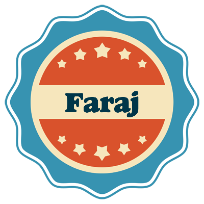 Faraj labels logo