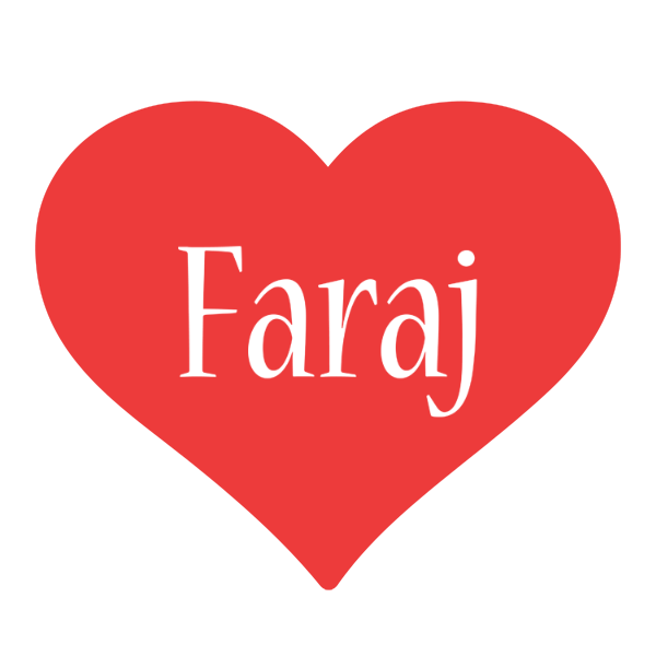Faraj love logo