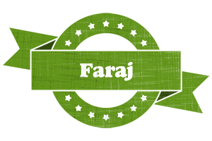 Faraj natural logo