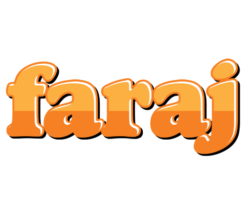 Faraj orange logo